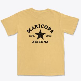 Maricopa Arizona Star Premium Heavyweight T-shirt
