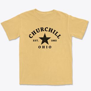 Churchill Ohio Star Premium Heavyweight T-shirt