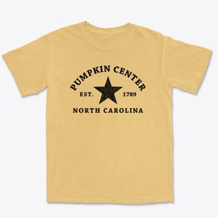 Pumpkin Center North Carolina Star Premium Heavyweight T-shirt