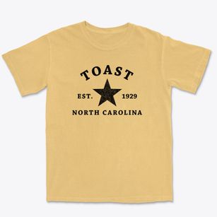 Toast North Carolina Star Premium Heavyweight T-shirt