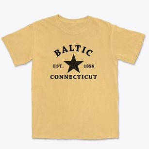 Baltic Connecticut Star Premium Heavyweight T-shirt