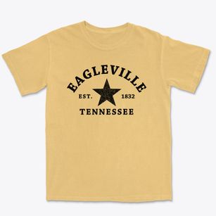 Eagleville Tennessee Star Premium Heavyweight T-shirt