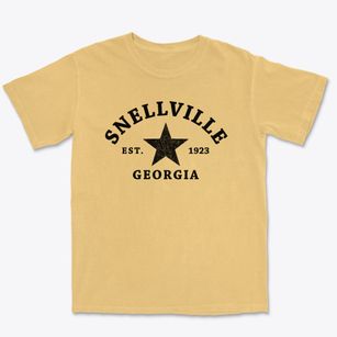 Snellville Georgia Star Premium Heavyweight T-shirt