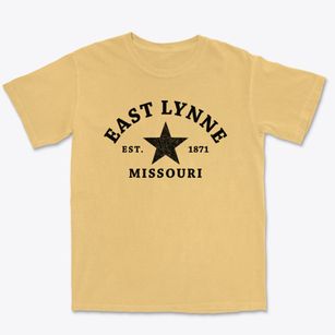 East Lynne Missouri Star Premium Heavyweight T-shirt