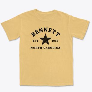Bennett North Carolina Star Premium Heavyweight T-shirt