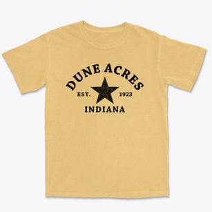 Dune Acres Indiana Star Premium Heavyweight T-shirt