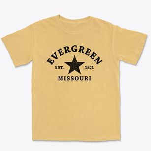 Evergreen Missouri Star Premium Heavyweight T-shirt
