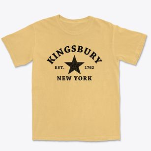 Kingsbury New York Star Premium Heavyweight T-shirt
