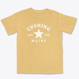 Cushing Maine Star Premium Heavyweight T-shirt