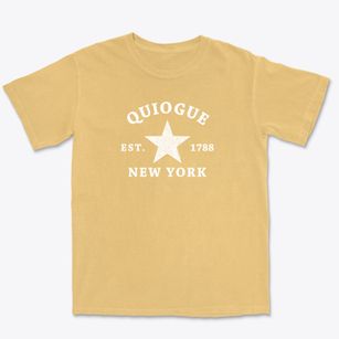 Quiogue New York Star Premium Heavyweight T-shirt