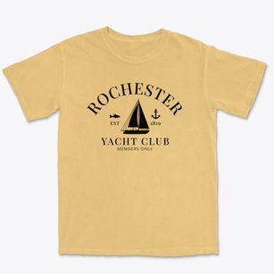 Rochester Illinois Yacht Club Premium Heavyweight T-shirt