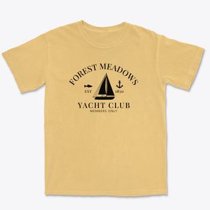 Forest Meadows California Yacht Club Premium Heavyweight T-shirt