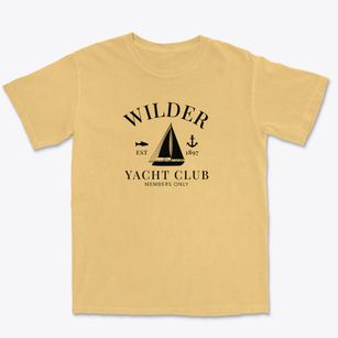 Wilder Vermont Yacht Club Premium Heavyweight T-shirt