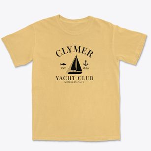 Clymer New York Yacht Club Premium Heavyweight T-shirt