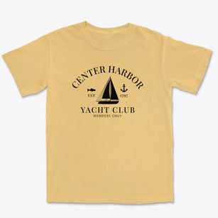 Center Harbor New Hampshire Yacht Club Premium Heavyweight T-shirt