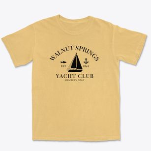 Walnut Springs Texas Yacht Club Premium Heavyweight T-shirt