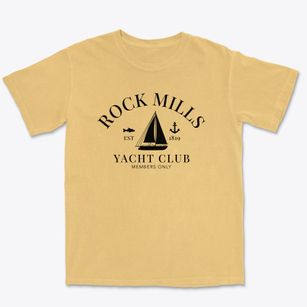 Rock Mills Alabama Yacht Club Premium Heavyweight T-shirt