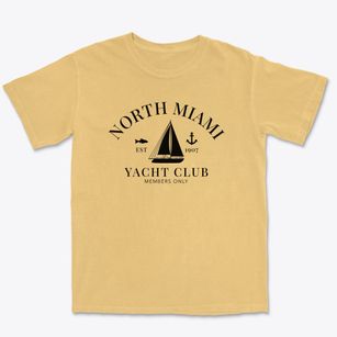 North Miami Oklahoma Yacht Club Premium Heavyweight T-shirt