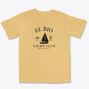 El Rio California Yacht Club Premium Heavyweight T-shirt