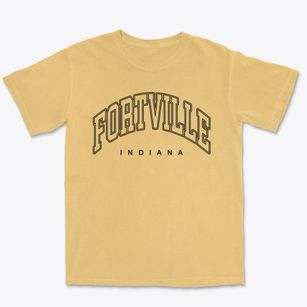 Fortville Indiana Inline Premium Heavyweight T-shirt