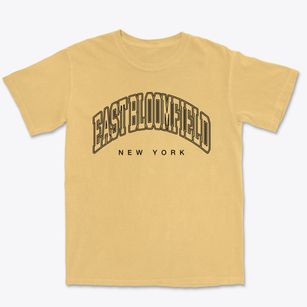 East Bloomfield New York Inline Premium Heavyweight T-shirt