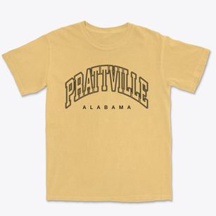 Prattville Alabama Inline Premium Heavyweight T-shirt