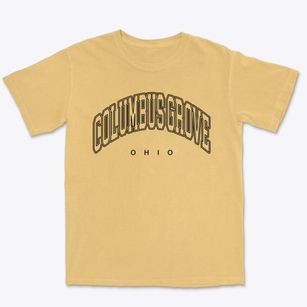 Columbus Grove Ohio Inline Premium Heavyweight T-shirt