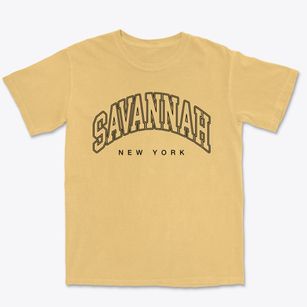 Savannah New York Inline Premium Heavyweight T-shirt