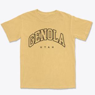 Genola Utah Inline Premium Heavyweight T-shirt