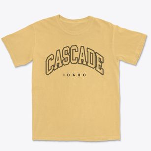 Cascade Idaho Inline Premium Heavyweight T-shirt