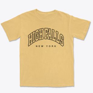 High Falls New York Inline Premium Heavyweight T-shirt