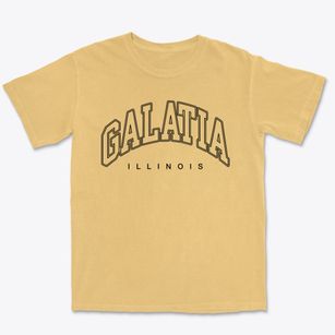Galatia Illinois Inline Premium Heavyweight T-shirt