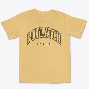 Potlatch Idaho Inline Premium Heavyweight T-shirt