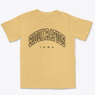 Sioux Rapids Iowa Inline Premium Heavyweight T-shirt