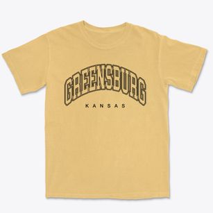 Greensburg Kansas Inline Premium Heavyweight T-shirt