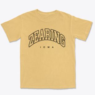 Zearing Iowa Inline Premium Heavyweight T-shirt