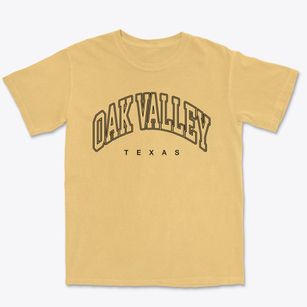 Oak Valley Texas Inline Premium Heavyweight T-shirt