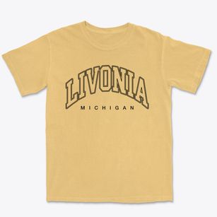 Livonia Michigan Inline Premium Heavyweight T-shirt