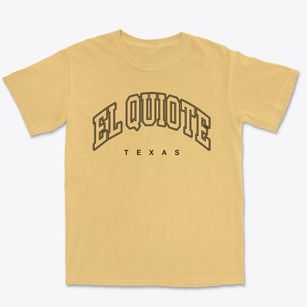 El Quiote Texas Inline Premium Heavyweight T-shirt