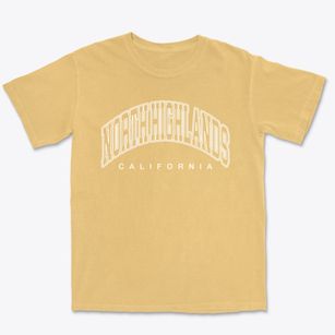 North Highlands California Inline Premium Heavyweight T-shirt