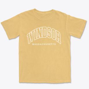 Windsor Massachusetts Inline Premium Heavyweight T-shirt
