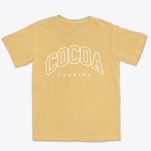 Cocoa Florida Inline Premium Heavyweight T-shirt