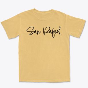 San Rafael California Freestyle Premium Heavyweight T-shirt
