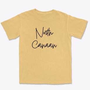 North Canaan Connecticut Freestyle Premium Heavyweight T-shirt