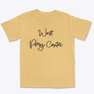 West Perry Center New York Freestyle Premium Heavyweight T-shirt
