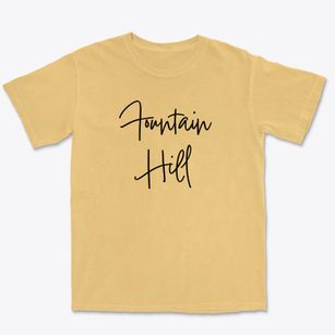 Fountain Hill North Carolina Freestyle Premium Heavyweight T-shirt