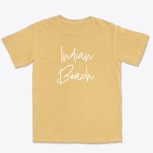 Indian Beach North Carolina Freestyle Premium Heavyweight T-shirt
