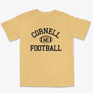 Cornell Michigan Football Premium Heavyweight T-shirt