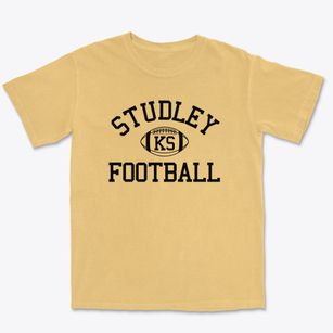 Studley Kansas Football Premium Heavyweight T-shirt