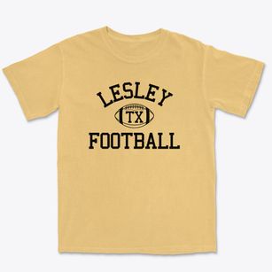 Lesley Texas Football Premium Heavyweight T-shirt